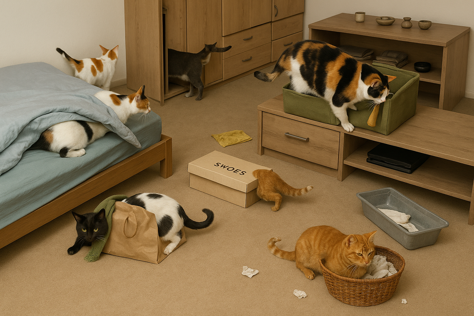 Como seria um Mundo dominado por Gatos? Veja Imagens;
