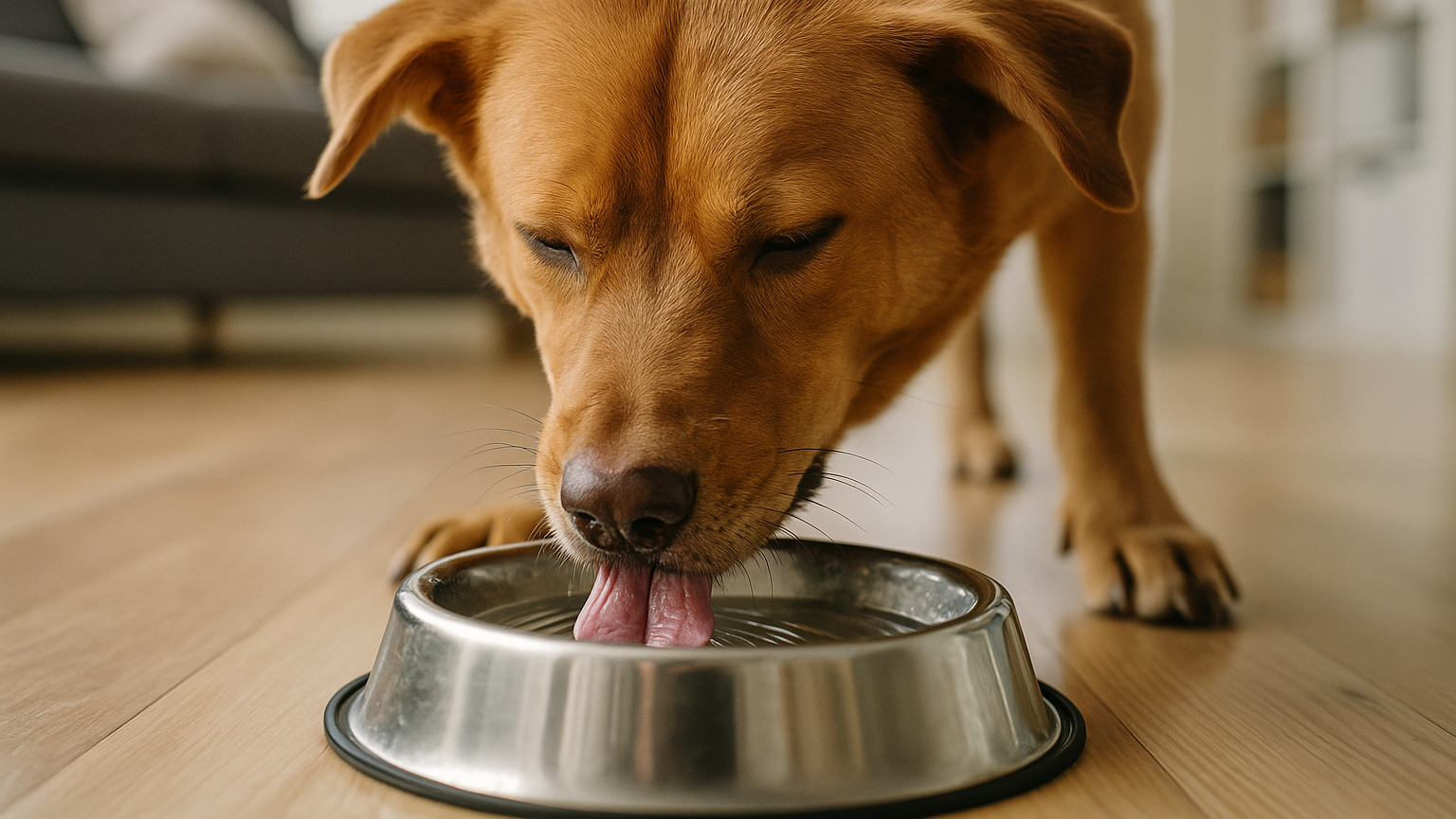 Qual a quantidade de água que um cachorro precisa beber durante o dia?